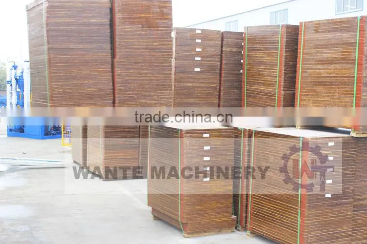 WANTE MACHINERY most popular QT4-18 fully automatic hollow block making machine for sale