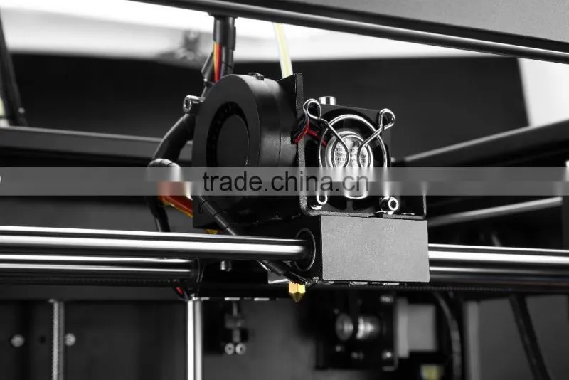 Best desktop Assembled 3D printer for professional user, ready to use with LCD ,0.1 mm solution, big size can be printed cura