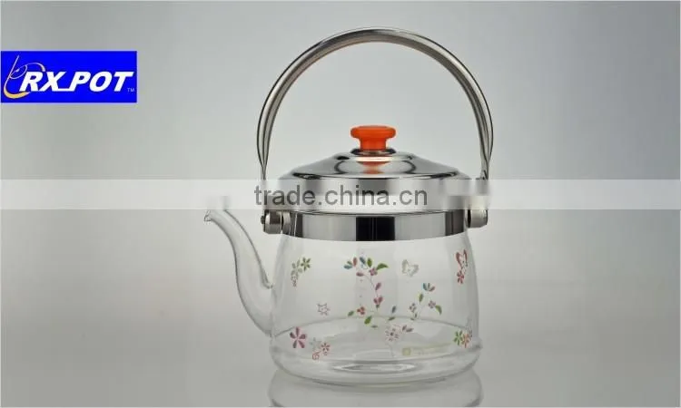 Pyrex Wholesale Glass Homeware Coffee with infuser 1500M