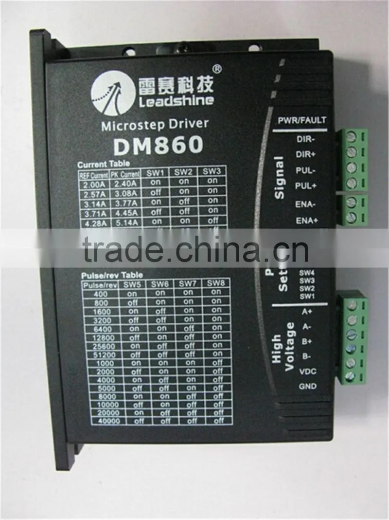 DM860 china leadshine 57mm 86mm stepper motor driver