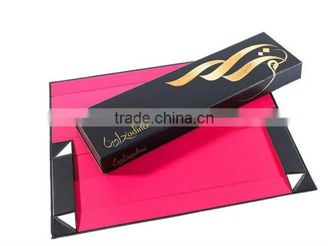 Paper folding collection box with magnet rigid structure pack for tea, jewelry, sundries, cosmetic supplier in Guangzhou China