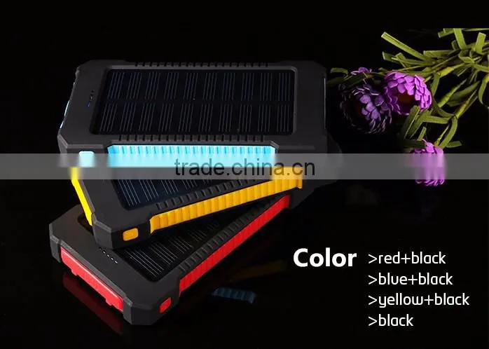 HC-S03 universal solar products smartphone charger solar power bank