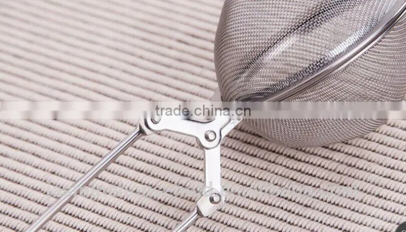 Popular High Quality Set of 3 Stainless Steel Mesh Tea Strainers