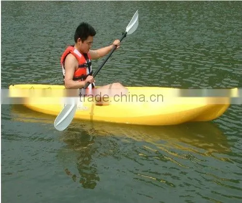 Single touring kayak for kayaking