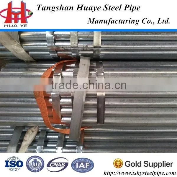 JIS G3444 STK500 Galvanlized steel pipe