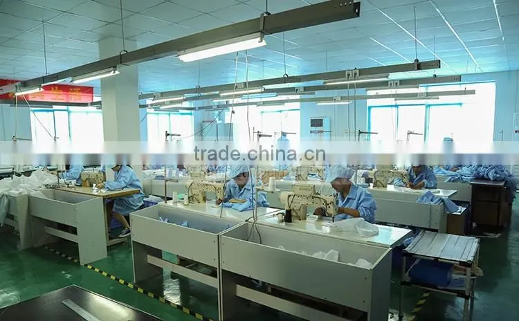 China white double side anti-static gloves/clean room gloves/