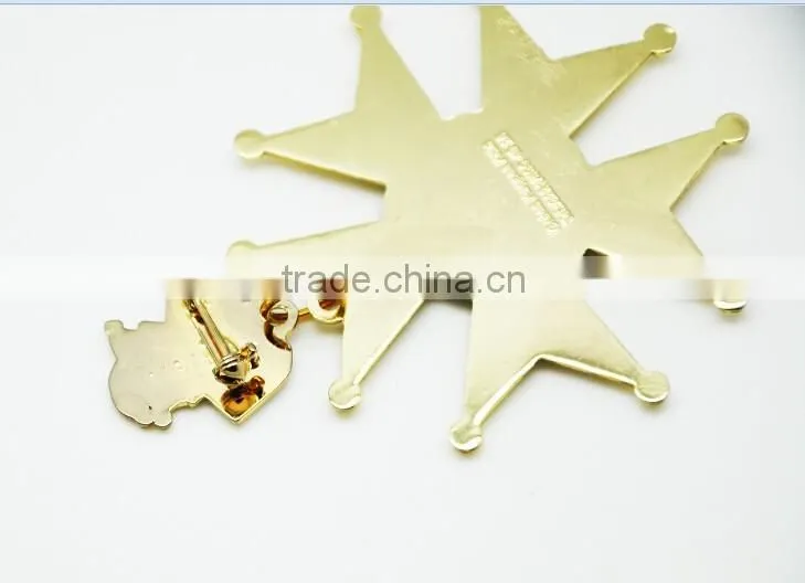 High quality gold metal pin for sale