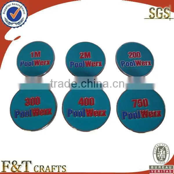 round metal name badges cheap for wholesale