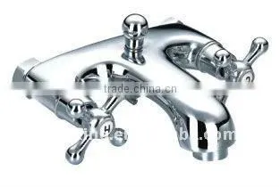 double handle bath-shower mixer