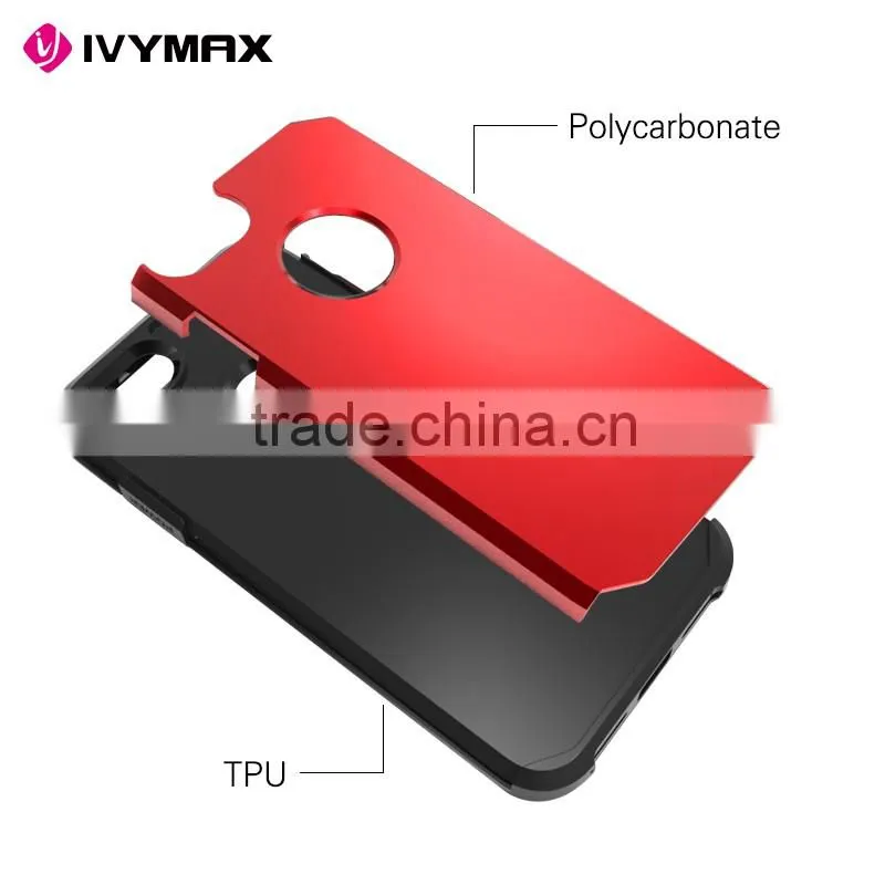 Cell phone case manufacturer colorful hybrid slim fit armor mobile phone case for apple iphone 7