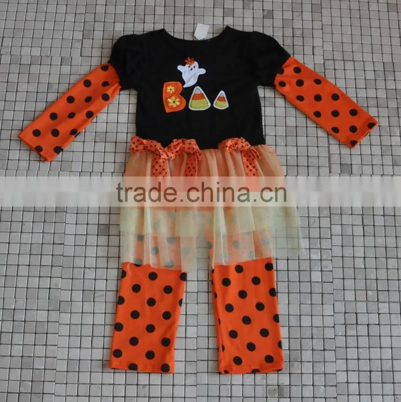 CHEVRON RUFFLED WESTERN KIDS TURKEY THANKSGIVING OUTFITS