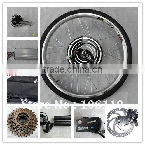 popular,26" 36v500webike conversion kits + led display+disc brake