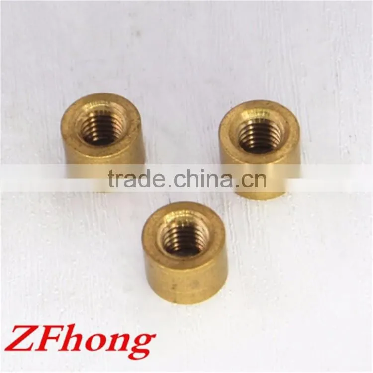 made in China high quality custom round brass nut m1 m1.2 m1.4 m1.6 m1.8 m2 m2.5 m3 m4 m5 m6 m8 m10