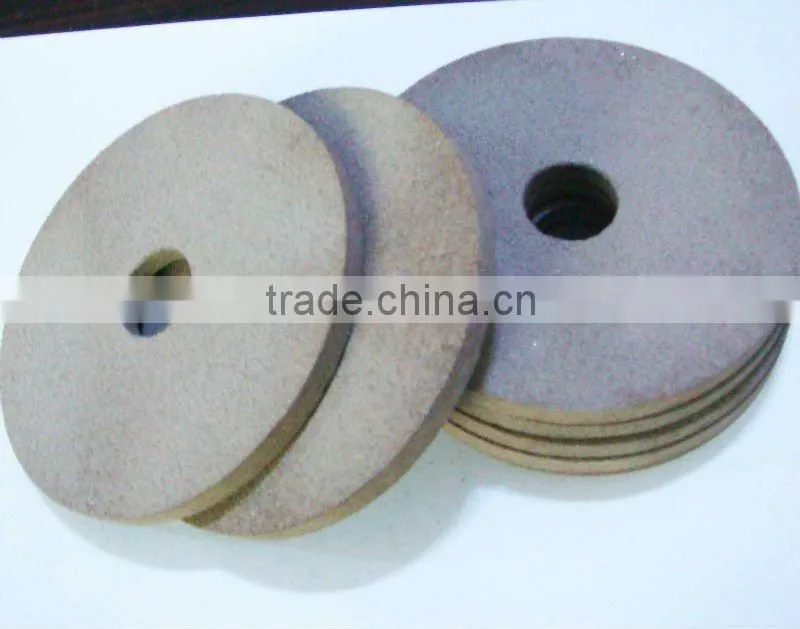Vulcanite grinding wheel