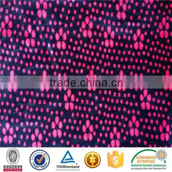 Brazil polyester spandex velboa sofa fabric