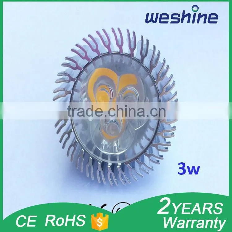 factory supply high quality MR 16 LED spotlight 3w