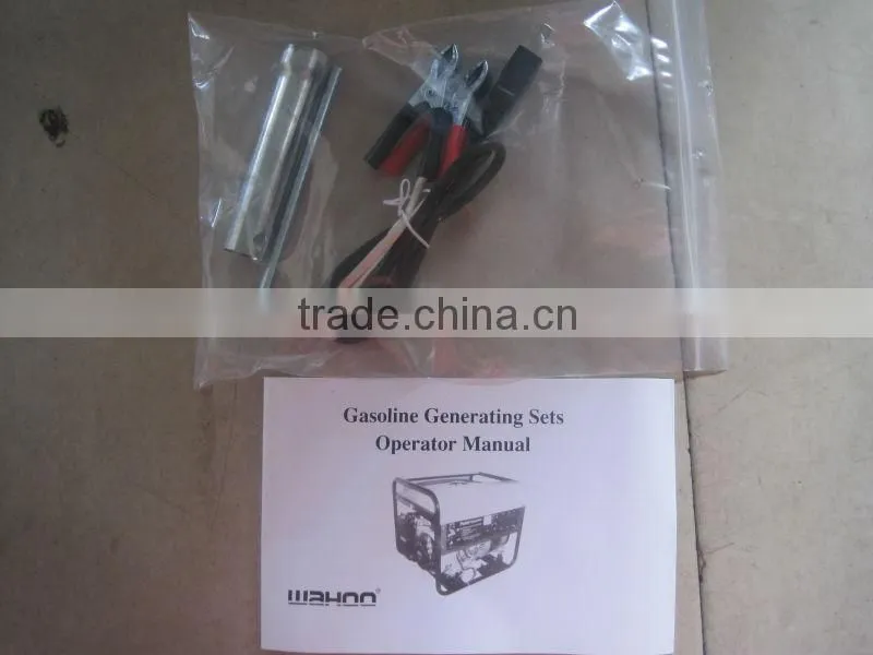 CE certificate 2kw potable petrol Generator (WH2600)