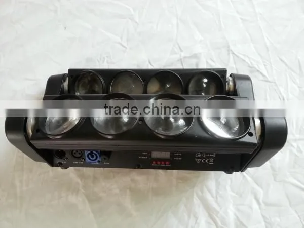 8*10w white/rgbw spider led light professional moving beam dj light spider beam lighting