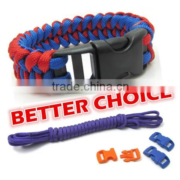Outdoor Hiking Survival Paracord Rope paracord bracelet diy