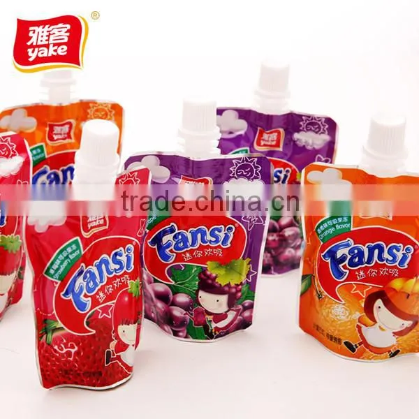Yake 60g fruit jelly drink with ice cream flavor