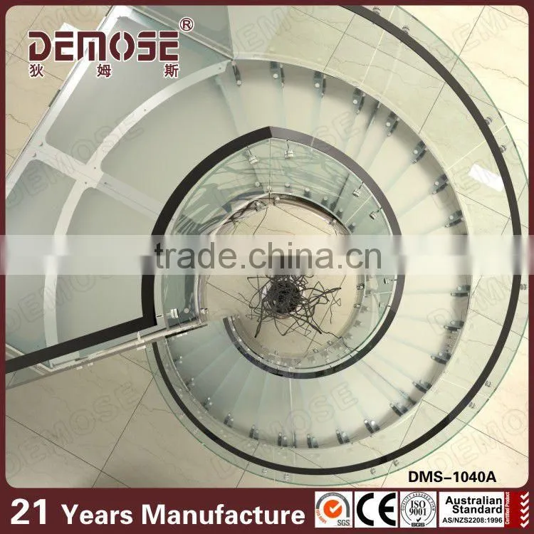 indoor predabricated floating stair