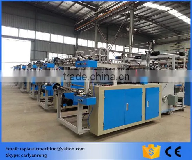 plastic rolled fruit and vegetable bag making machine