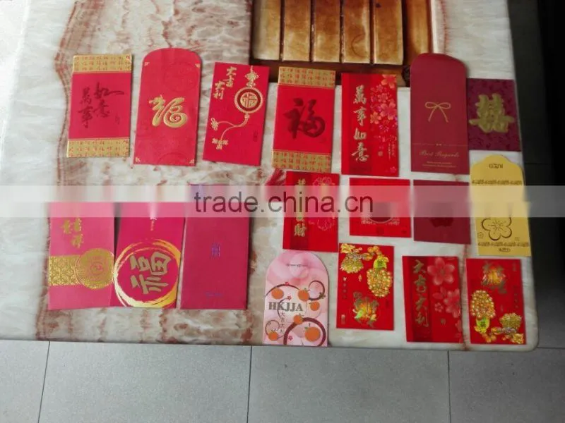 Whole lucky money pocket Chinese Festival red envelope printing