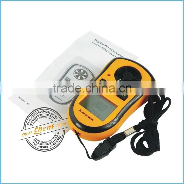 Cheaper Digital LCD Wireless Wind anemometer for measuring wind speed
