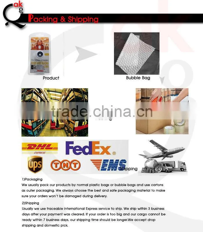 Clip 3 in 1 camera lens cover for mobile phone