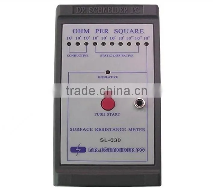 surface resistance meter/ electric resistance meter ,esd equipment