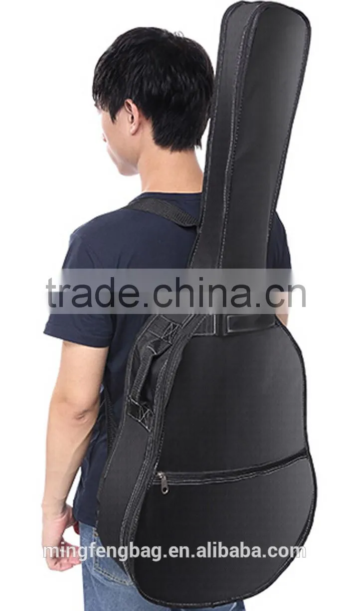 Custom Cheap Black Waterproof 38in 40in and 41in Guitar Gig Bag