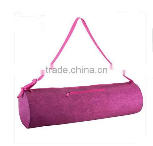 100% Polyester fiber multi-function One shoulder yoga mat bag