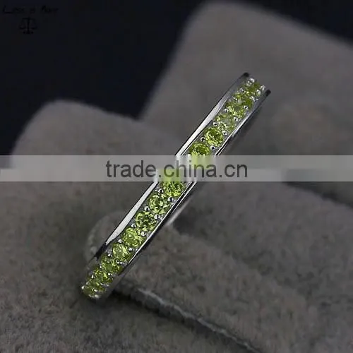 Charming Sterling Silver Jewlery Vintage Diamond Band Ring Fashion Style