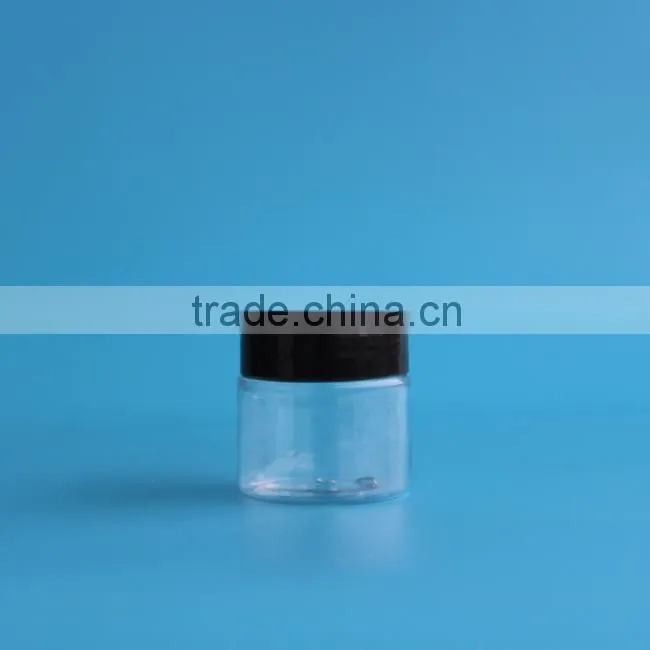 High quality 1 OZ 30 ml plastic pet jars for cosmetic cream