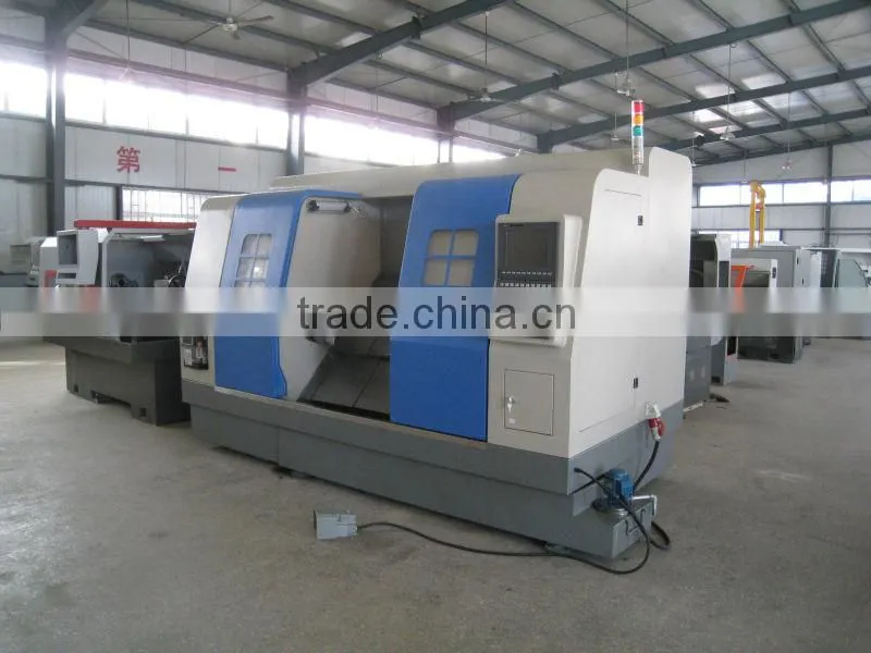 CNC550A high precision twin spindle cnc lathe milling center