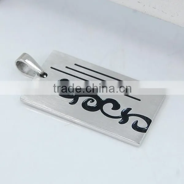 Stainless Steel Stamping Tags Pendants 20mm Dia
