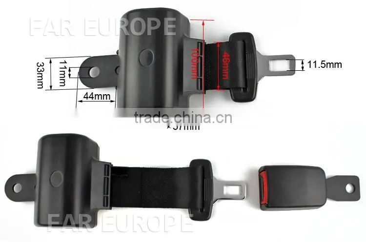 2 points alr safety belt for child seat