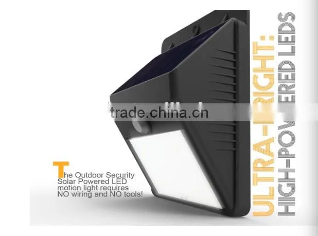Solar small wall lamp, Motion sensor led solar light, solar led sensor light outdoor
