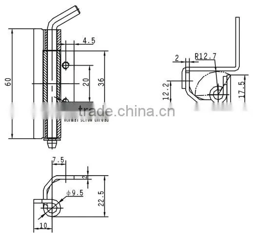 Steel hinge