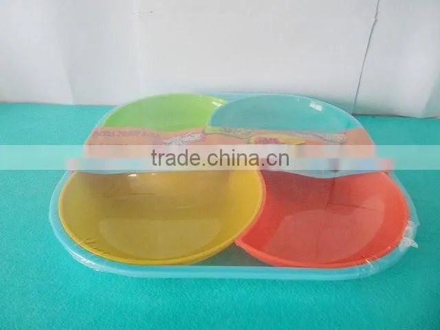 Colorful plastic candy box