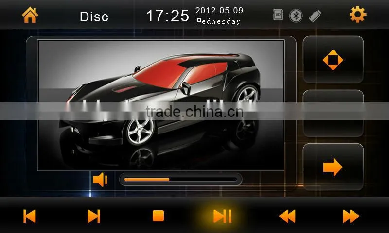 Direct Factory BT with Phonebook IPOD camry 2012 car stereo