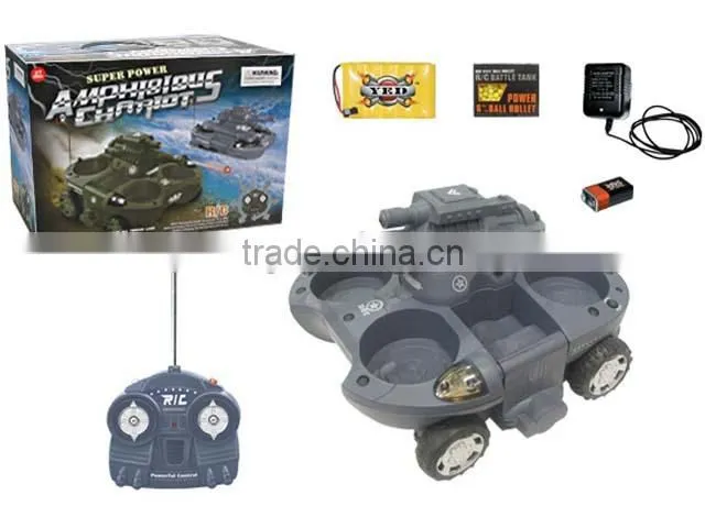 1068276 EN71 Approved Best selling toy 360 degree spin R/C amphibious car