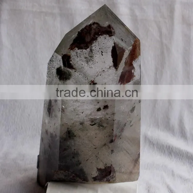 3.35kg Fantastic Scenic Natural Rock Crystal Point Chorite Quartz Crystal Wand