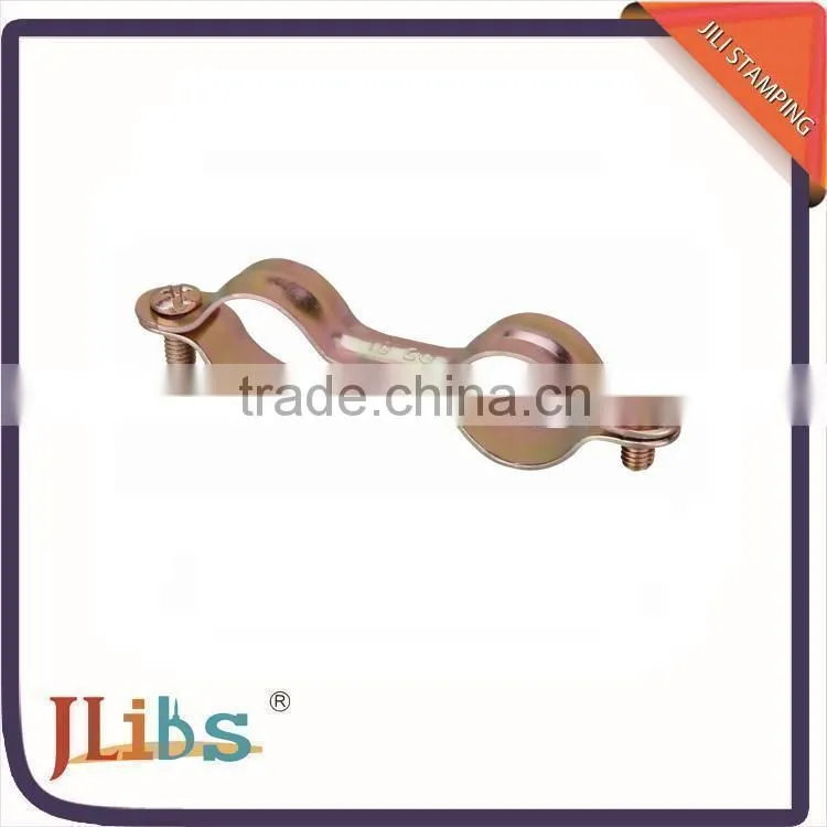 China Manufacturer Pipe Clamp Black Coating With Screw