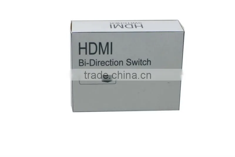 2 Ways HDMI Bi-Directional Switch Splitter remote control switch
