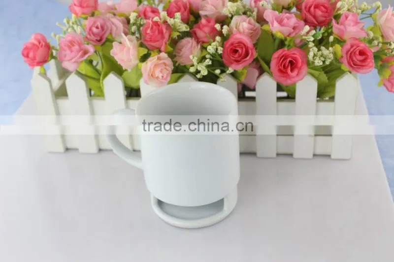 white biscuit ceramic mug/cookie sublimation cup/ novelty design children's favourite biscuit mug