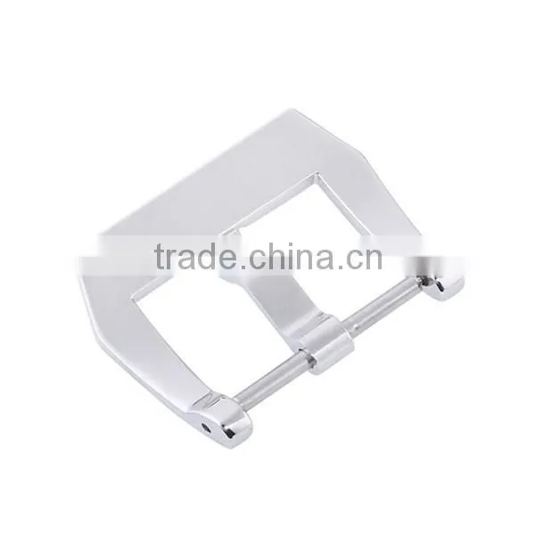 High quality solid polished watch buckles wholesale