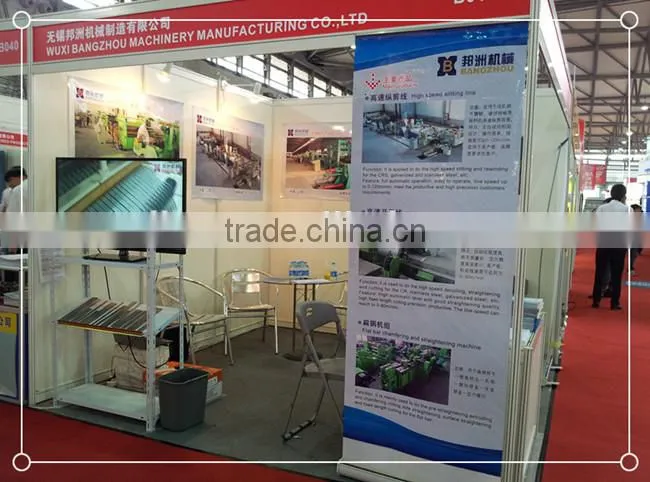 BG12x200 China steel and metal Strip straightening and cutting machine