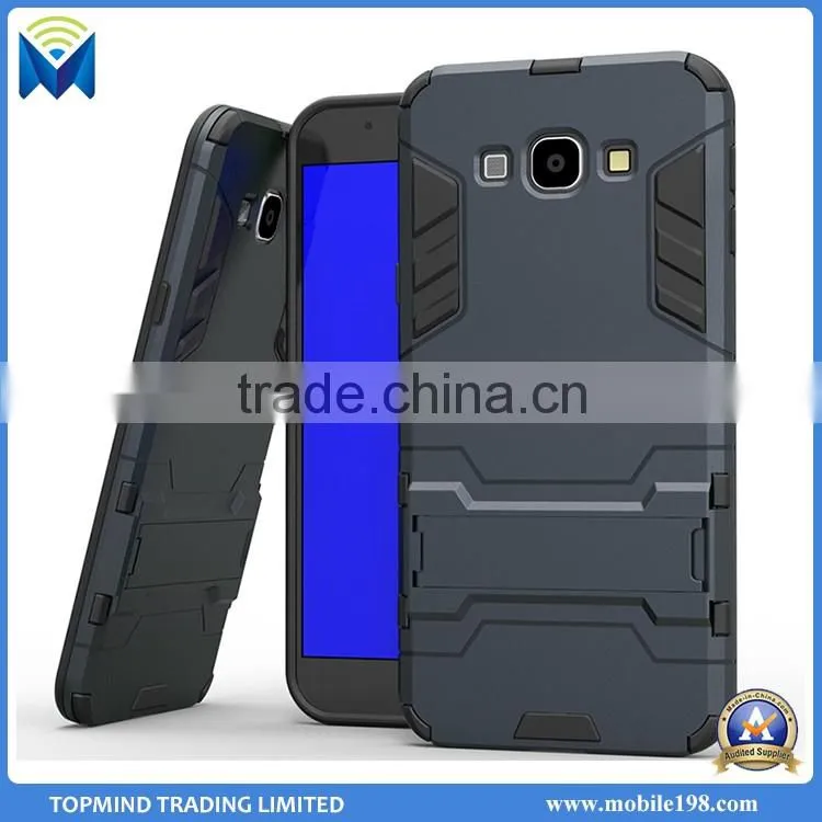 2 in 1 Phone Case PC TPU Hybrid Case with Kickstand for iPhone 6S