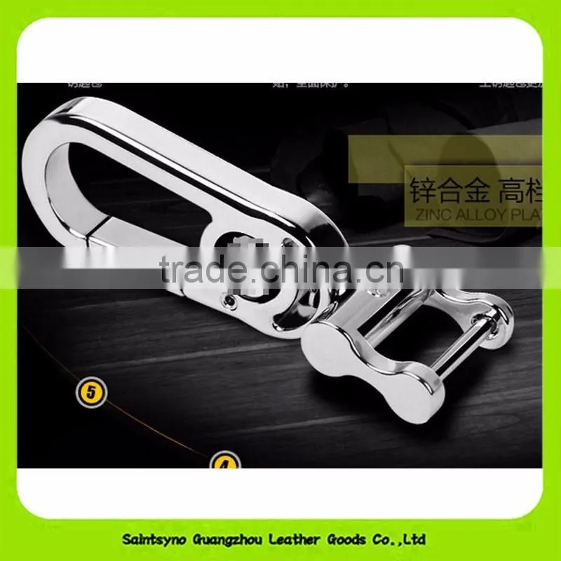 16673 Made in china real leather compact key holder
